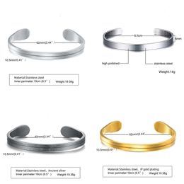 Men Cuff Thin Bracelet Stainless Steel Bangle Boyfriend Gifts for Him Father S Day 230718