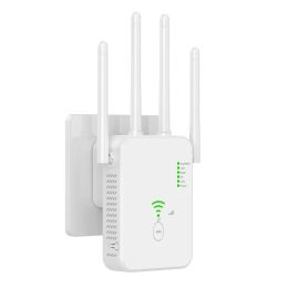 Routers 1200Mbps Wifi Router Long Range Extender 802.11b/g/n Wireless WiFi Repeater WiFi Booster 2.4G/5Ghz WiFi Amplifier Access Point