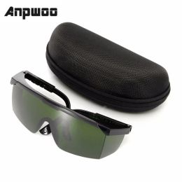 Chargers ANPWOO Dark Green OD4 + Laser Safety Goggles Glasses Protective Eyewear 200540nm/532nm & Glasses Box Wholesale Price