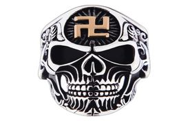 Stainless Steel Big Skull Ring For Men Jewellery Vintage Style Rings High Quality Rings for 69440431413280