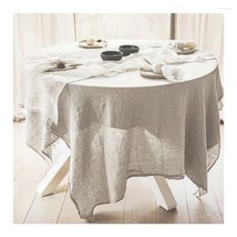 Table Cloth Custom Fancy Tablecloth/high Quality Linen Cover With Round Tablecloth