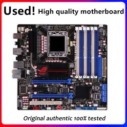 Motherboards R2G For ASUS Rampage II Gene Used Original Motherboard Socket LGA 1366 DDR3 X58 X58M Desktop