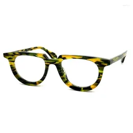 Sunglasses Frames Personalised Fashion Vintage Trend High Quality Acetate Large Square Frame Myopia Eye Glasses