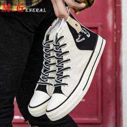 Fitness Shoes Outdoor Men Casual Lace-up Walking Sneakers Man 2024 Vulcanize Shoe High Top Men's Plimsoll Flat Fashion C6