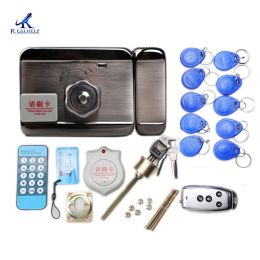 Control Room Door Locks Smart Magnetic Stanard RF Card 125KHZ Electronic House Locks Keypad Door Lock DC12V Convenient And Modern