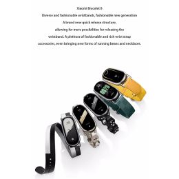 Wristbands Mi Band 8 NFC Smart Bracelet AMOLED Screen Presale Miband 8 Blood Oxygen Fitness Traker Waterproof Smart Band 7 8