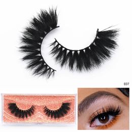 Dramatic False Eyelashes 3D Mink Cruelty Free Natural Eyelash Fluffy Long Lasting CrisscrossMink Lashes Makeup 240420