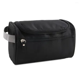 Cosmetic Bags ISKYBOB Men Makeup Bag Large Capacity Travel Organiser Portable Storage Toiletry Kit Wash Waterproof Holder