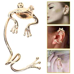 Backs Earrings Frog Clip Earmuffs For Non Pierced Ears Alloy Piercing Clips Jewelry