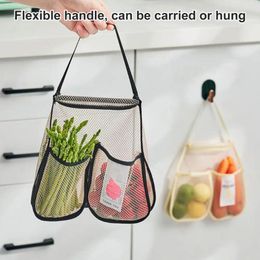 Storage Bags Fruit Net Bag Convenient Reusable High Durability Easy Vegetable Mesh Kitchen Supplies