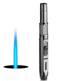 Outdoor Windproof Butane Gas Lighter Pen Type Spray Gun Mini Torch Cigarette Lighters BBQ Kitchen Cigar Special Ignition Tool