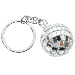 Keychains Keychain Disco Ball Ornament Portable Mirror Decor Multi-function Bag Pendant Compact Child