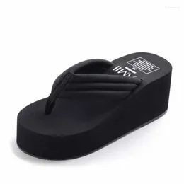 Slippers Fashion Women Flip Flops Summer Beach Platform Casual Outside Wedges Sandals Shoes Leisure