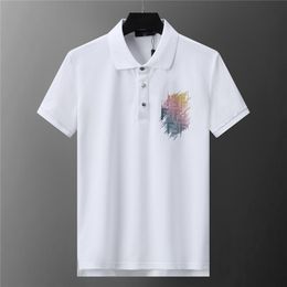 polo shirt designer polos shirts for man fashion focus embroidery snake garter little bees printing pattern clothes clothing tee black and white mens t shirtQ106