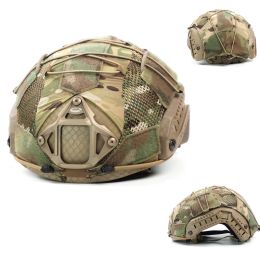 Helmets Tactical Helmet Cover Airsoft Paintball Combat Helmet Cover Military Hunting Cs Wargame Helmet Protective Cover Gear