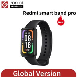 Wristbands Global Version Xiaomi Redmi Smart Band Pro Mi Bracelet 6 Colour AMOLED Screen Blood Oxygen Fitness Sleep Tracking 5ATM Waterproof