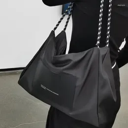Evening Bags Shopper Tote High Capacity Fashion Casual Travel Handbag CrossBody Bag For Women Ladies Nylon Waterproof Shoulder Messenger