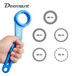 Lights 6 in 1 Bicycle Bottom Bracket Extractor Tool for Hollowtech Sram DUB Suppe Light BB External Bearing Cup Removal Install Wrench