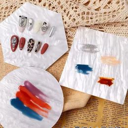 Resin Palette False Nail Art Tips Display Board Gel Polish Drawing Painting Holder Nail Colour Mixing DIY Manicure Tool