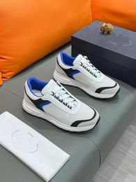 2024 designer sneakers Platform mens Shoes genuine leather trainers for Men Flat CasualShoeare size39-44