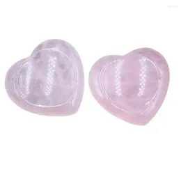 Decorative Figurines Faux Hand Polished Stone Heart Shaped Massage Ornament Unique Forgetfulness Fine Workmanship Thumb For Love Meditation