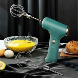 Mixers Mini Electric Wireless Egg Beater Household Kitchen Baking Cream Beater Cake Mixer Cream Beater Handheld Food Mixer