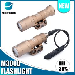 Scopes Surefir M300B Flashlight M300 Weapon Hunting LED Gun accesories Light Momentary Constant airsoft accesories Fit 20MM Rail