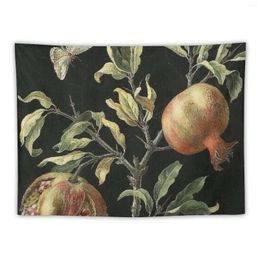 Tapestries Botanical Illustration Pomegranate Tapestry Things To The Room Nordic Home Decor