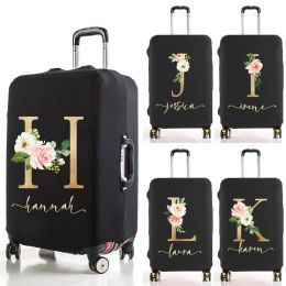 Accessories Luggage Cover Personalized Initial Suitcase Cover Elastic Luggage Cover for 18''32'' Suitcase Accessories Suitcase Dust Cover