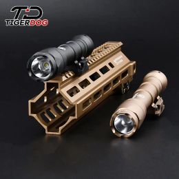 Scopes WADSN M600 M600C SF Scout Light 600LM Metal LED White Tactical Flashlight Weapon Hunting Searchlight Hanging Lamp