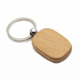 Rectangular Wooden Key RingBlank Wood keychain Can be Personalised Laser Engraved With Any Message KW01CH 4188347