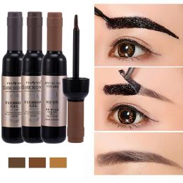 Enhancers 1 Pcs Eyebrow Gel Black Coffee Gray Peel Off Eye Brow Tattoo Shadow Eyebrow Gel Cosmetics Makeup for Women High Pigment Makeup