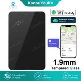 Wallets Card Finder Works with Find My APP, Wallet Key Tracker MFi Certified NFC Tag for IOS Android phone Pad Globle Position Locator