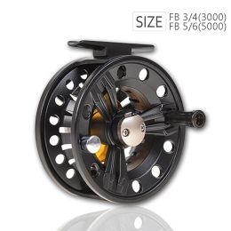 Accessories 3/4 5/6 Fly Fishing Reel Large Arbor Interchangeable Aluminum Alloy Wheel Precise Spool for Trout Fly Fishing Accessories