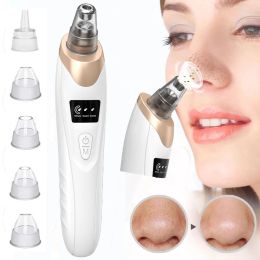 Instrument Facial Electric Blackhead Removal Device Pore Cleanser Gadget Microcrystal Household Pore Cleaner Beauty Instrument Acne Cleaner