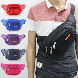 Bags Waterproof Man Waist Bag Travel Fanny Pack Exercise Hip Bag Women Gym Running Cell Phone Jogging Run Cycling Sports Belt Bags