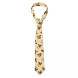 Bow Ties Pug Dog Pattern Tie Necktie Clothing Accessories