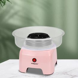 Processors Electric DIY Sweet Cotton Candy Maker Portable Cotton Sugar Floss Machine Girl Boy Gift Children's Day Spun Sugar Machine