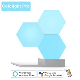 Control LifeSmart Cololight Pro Smart LED Quantum Light Splicing RGB Atmosphere Lamp 16 Million Colours Linkage Google Assistant Alexa