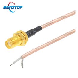 Routers 1pcs Single End Sma Female to Pcb Solder Pigtail Rg316 Cable for Wifi Wireless Router Gps Gprs Low Loss Jack Plug Wire Connector