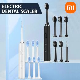 Heads Xiaomi Sonic Dental Scaler Electric Toothbrush Tartar Removal Brush Adult Tooth Whitening Scraper Cleaner Teeth Cleaning Tools