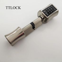 Control TTLock Lock Cylinder Phone Control Smart Lock WIFI Electronic Door Lock Password Lock Keypad RFID Card Keyless EU Door Lock