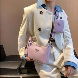 Wholesale Re-edition 2005-2000 Shoulder Bags Man Womens Sale Handbags Nylon Cleo Hobo Purses Lady High Quality Triangle Crossbody Fashion Tote Wallet Bag