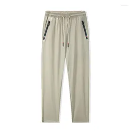 Men's Pants 2024 Sports Running Streetwear Spring Autumn Quick Dry GYM Light Mens Casual Oversize 7XL 8XL Joggers Trouers