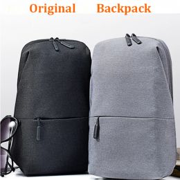 Bags New Original Backpack Men Women Crossbody Small Size Shoulder chest Pack Messenger bag Rucksack for camera DVD phones