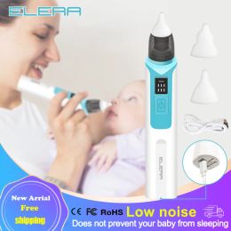 Aspirators# New Rechargeable Baby Nose Cleaner Silicone Adjustable Suction Electric Child Nasal Aspirator Health Safety Convenient Low Noise