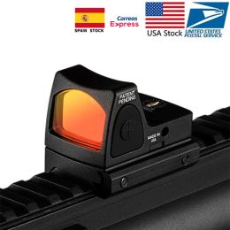 Scopes Us Stock Mini Rmr Red Dot Sight Collimator Glock Rifle Reflex Sight Scope Voor Airsoft Hunting Handgun