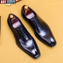 Dress Shoes Mens Patent Leather Casual Loafers Business Men All-Match Wedding Large Size 46 Zapatos De Hombre