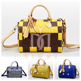 10a quality New speed bag Designer crossbody bag Womens man tote bag small Travel Bag Cross body Fashion Colourful plaid handbags Shoulder Bags Pillow bag Travel Bag