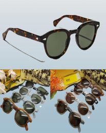 Top quality Johnny Depp Lemtosh Style Sunglasses men women Vintage Round Tint Ocean Lens Brand Design Sun Glasses Oculos De Sol5199675